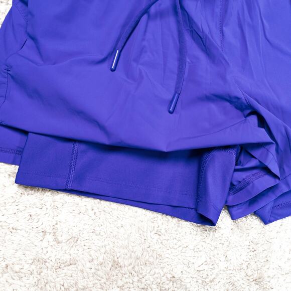 Spyder Active Lined Blue Running Shorts Womens Size M NWOT - Picture 10 of 11